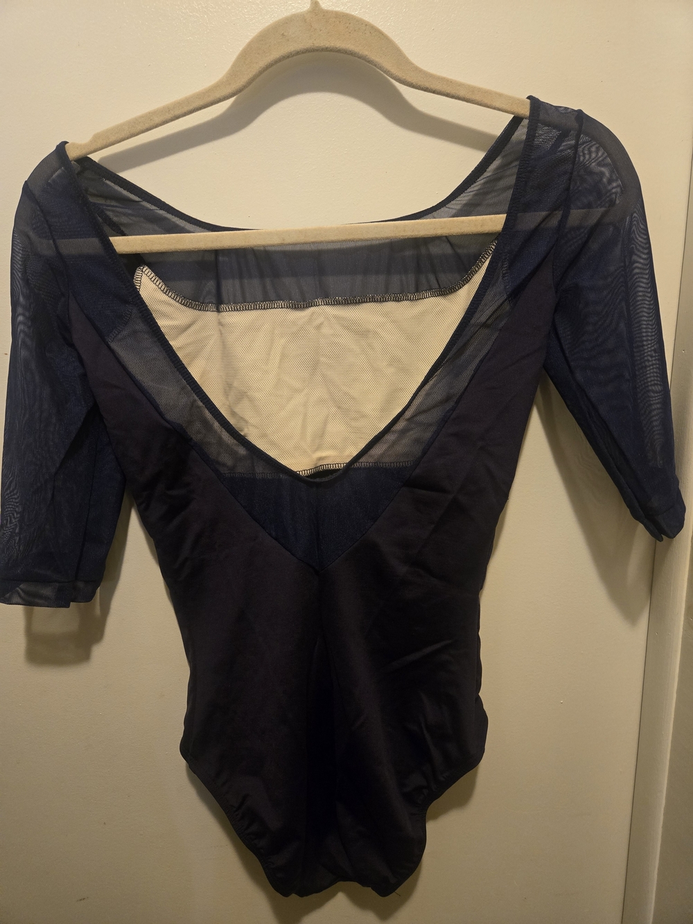 Ainsliewear Mesh Sleeve Leotard - Picture 2 of 3